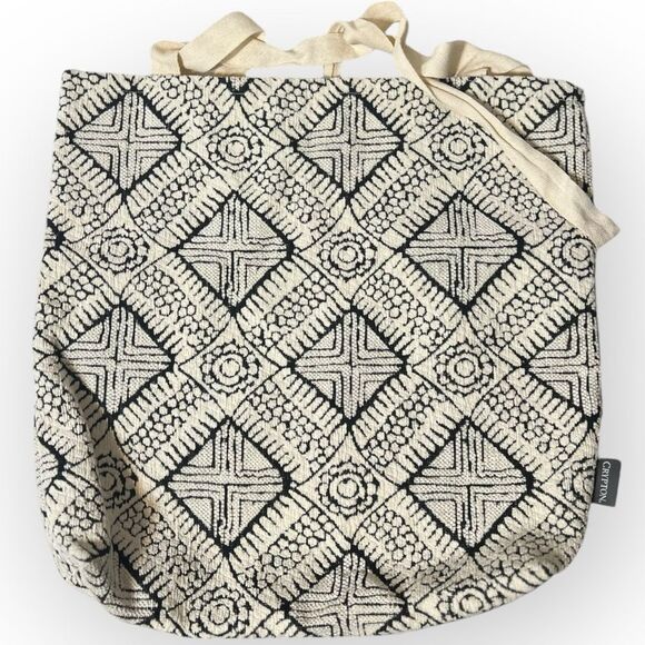 CRYPTON Soft Jacquard Upholstery Fabric Reusable Tote Bag - Picture 5 of 14